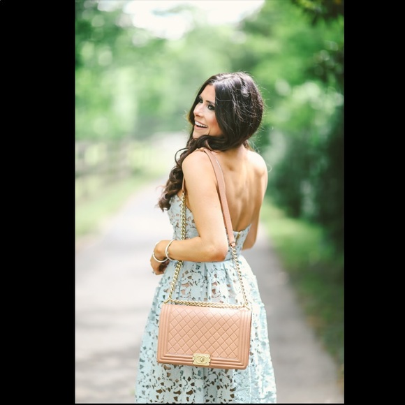 SOLD!!! NWT Self Portrait  Womens Azaelea Applique Dress Mint Green - Size US 4 - Picture 5 of 10